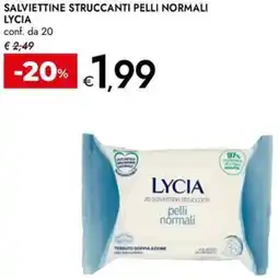 Bennet Salviettine struccanti pelli normali LYCIA offerta