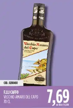 Carico Cash & Carry F.lli caffo vecchio amaro del capo offerta