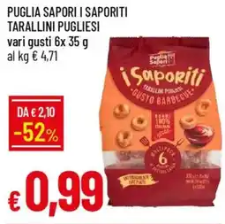 IperFamila Puglia sapori i saporiti tarallini pugliesi offerta