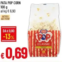 IperFamila Pata pop corn offerta