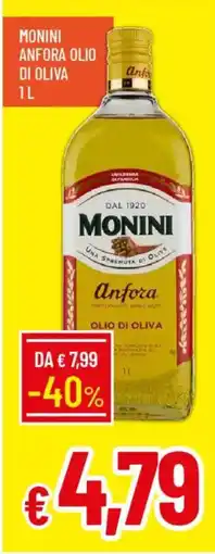 IperFamila Monini anfora olio di oliva offerta