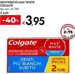 Bennet Dentifricio max white COLGATE offerta