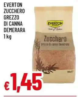IperFamila Everton zucchero grezzo di canna demerara offerta