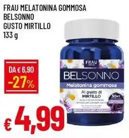 IperFamila Frau melatonina gommosa belsonno gusto mirtillo offerta