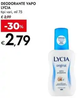 Bennet Deodorante vapo LYCIA offerta