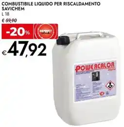 Bennet Combustibile liquido per riscaldamento savichem offerta