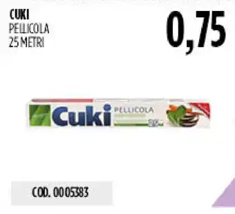 Carico Cash & Carry Cuki pellicola offerta