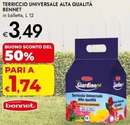 Bennet Terriccio universale alta qualità BENNET offerta