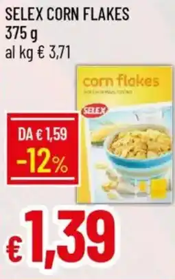 IperFamila Selex corn flakes offerta