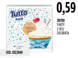 Carico Cash & Carry Tutto party 2 veli decorata offerta