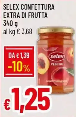 IperFamila Selex confettura extra di frutta offerta