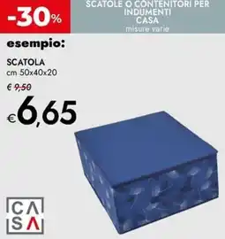 Bennet Scatole o contenitori per indumenti CASA offerta
