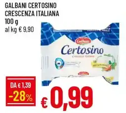 Galassia Galbani certosino crescenza italiana offerta