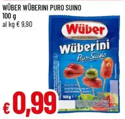 Galassia Wüber wüberini puro suino offerta