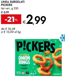 Bennet Linea surgelati PICKERS offerta