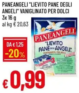 Galassia Paneangeli "lievito pane degli angeli" vaniglinato per dolci offerta