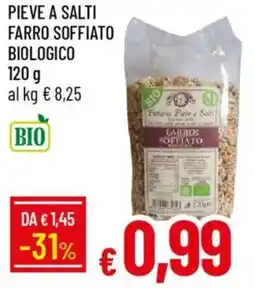Galassia Pieve a salti farro soffiato biologico offerta