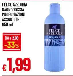 IperFamila Felce azzurra bagnodoccia offerta