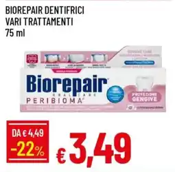 IperFamila Biorepair dentifrici offerta