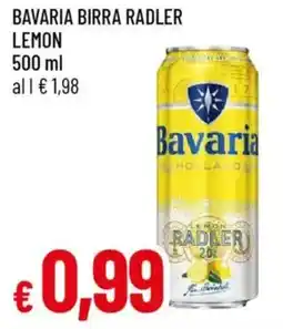 Galassia Bavaria birra radler lemon offerta