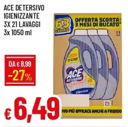 IperFamila Ace detersivo igienizzante offerta