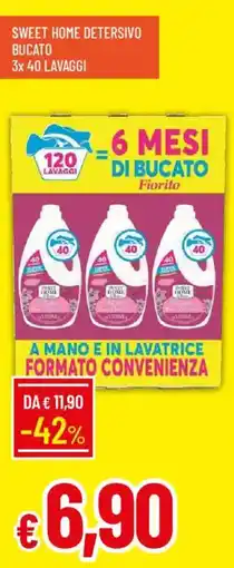 IperFamila Sweet home detersivo bucato offerta