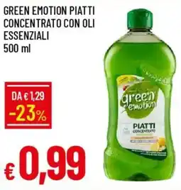 IperFamila Green emotion piatti concentrato con oli essenziali offerta
