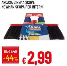 IperFamila Arcasa cinema scope newman scopa per interni offerta