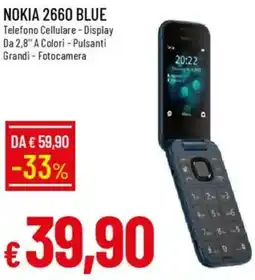IperFamila NOKIA 2660 blue offerta
