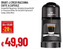 IperFamila SMART-J CMC01 MACCHINA CAFFE A CAPSULE offerta