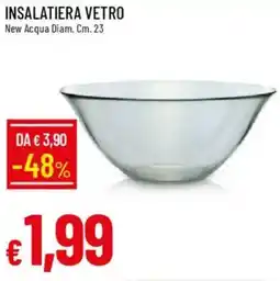 IperFamila Insalatiera vetro offerta