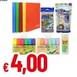 IperFamila Vasto assortimento articoli cancelleria offerta