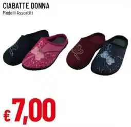 IperFamila Ciabatte donna offerta