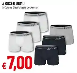 IperFamila 3 boxer uomo Jeckers offerta