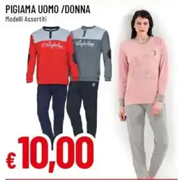 IperFamila Pigiama uomo /donna offerta
