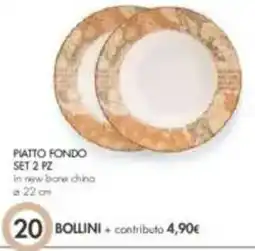 IperFamila Piatto fondo set 2 pz offerta