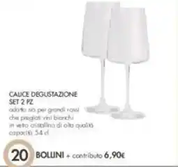 IperFamila Calice degustazione set 2 pz offerta