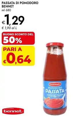 Bennet Passata di pomodoro BENNET offerta