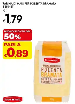 Bennet Farina di mais per polenta bramata BENNET offerta