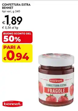 Bennet Confettura extra BENNET offerta