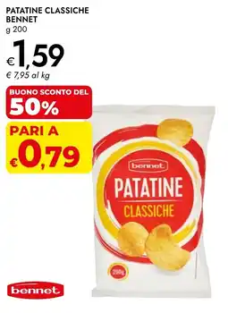 Bennet Patatine classiche BENNET offerta