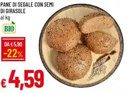 Galassia Pane di segale con semi di girasole offerta