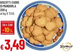 Galassia Sfornamore biscotti cuore di mandorla offerta