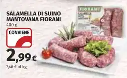 Coop Salamella di Suino Mantovana Fiorani offerta