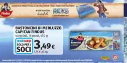 Coop Bastoncini di Merluzzo Capitan Findus offerta