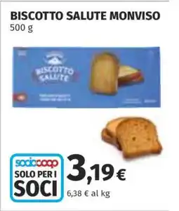 Coop BISCOTTO SALUTE MONVISO offerta