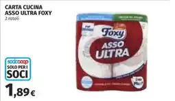Coop CARTA CUCINA ASSO ULTRA FOXY offerta