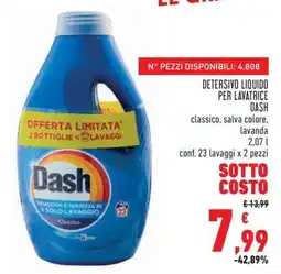 Conad Dash offerta