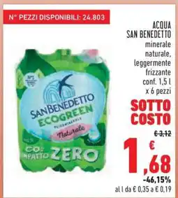 Conad ACQUA SAN BENEDETTO offerta