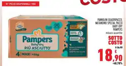 Conad Pampers Baby-dry Più Asciutto offerta